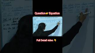 Question Se Equation Kaise Banaye? 😱 | Class 10th maths Chapter 3 Maths  Ex 3.3 Q2 v