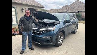 2019 Honda Pilot Complete Service  oil, tires, transmission, transfer assy, rear diff, air filters