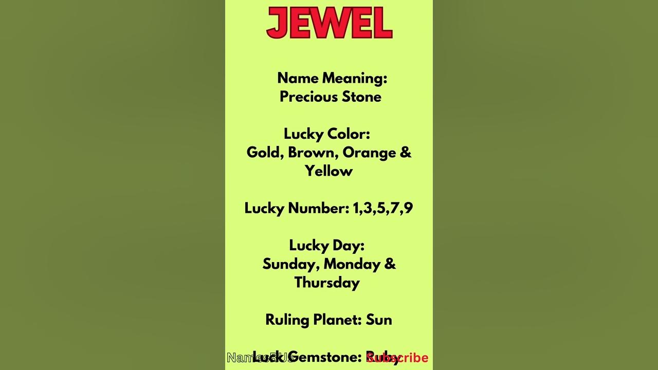 jewel-name-meaning-shorts-namemeaning-jewel-youtube