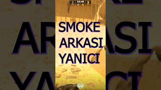 STAIRS GÖRÜNMEDEN YAKILIYOR! 😈 #cs2  #counterstrike2