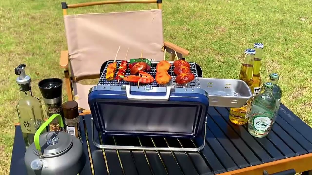 Professional BBQ Grill Customization: Logo & Color Options for Your Brand 🎨🔥