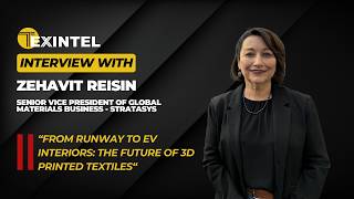 TEXINTEL LIVE INTERVIEW WITH ZEHAVIT REISIN OF STRATASYS AT TEXPROCESS
