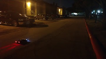 Traxxas Slash 4x4 LED lights test