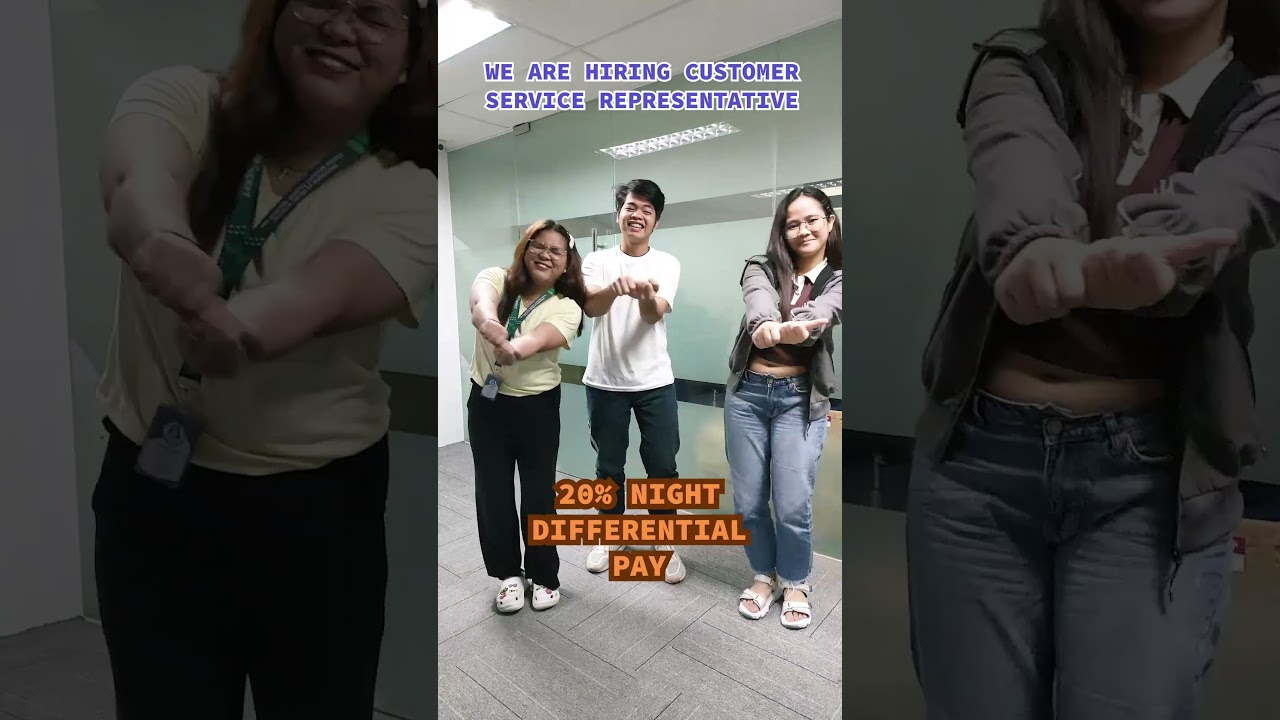 We Are Hiring Customer Service Representative | High School Graduates 