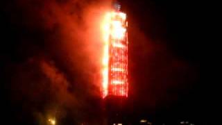 2011 final count down firework of Taipei 101