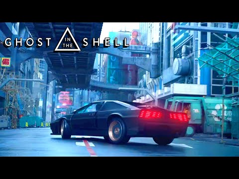 Видео: Автомобиль из фильма «Призрак в доспехах» (Ghost in the Shell)  2017г.