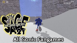 [SAGE 2021] All Sonic Games - First Levels (Part 2)