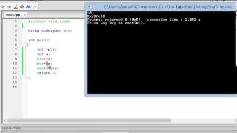 C++ Tutorial 17 - Introduction to Pointers