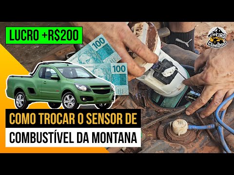 Como trocar o #sensor de #combustível da #chevrolet #montana