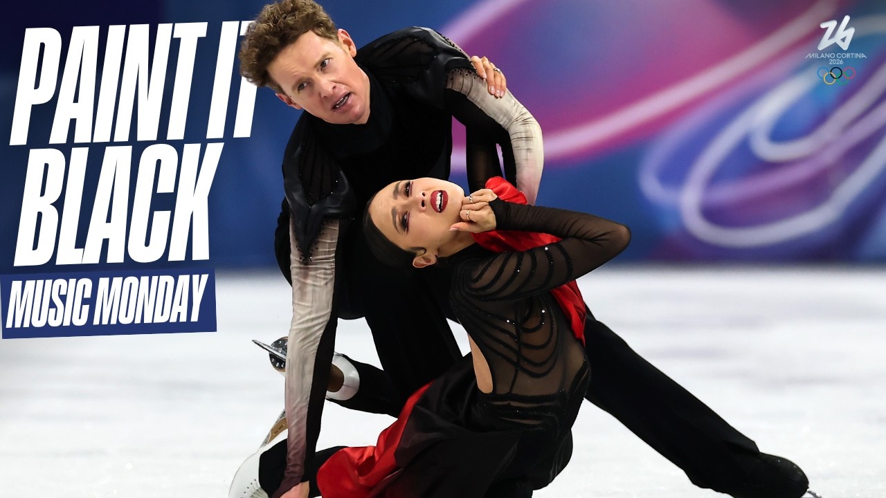 Madison Chock & Evan Bates "Paint it Black" 💃🏼🎶 | Music Monday