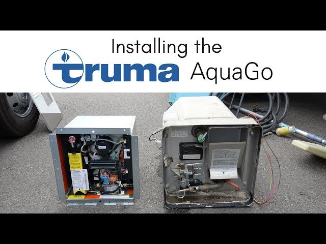 Installing the Truma AquaGo On Demand Water Heater in our RV - YouTube