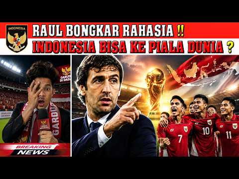 berlian77 x idnslot77 - 🔴RAUL GONZALEZ BONGKAR RAHASIA! Ternyata Ini Kunci Indonesia Lolos ke Piala Dunia 😱🇮🇩