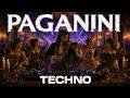 Devil’s Fiddle Pulse — One-Hour Paganini Techno Gala (4K)