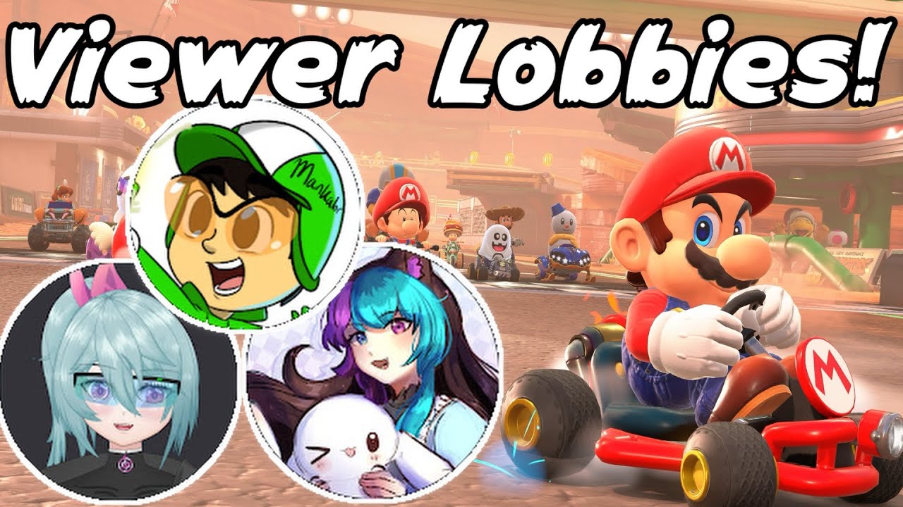 🔴Mario Kart World Viewer Lobbies w/ @ShimizuAise & @MimyuKyu!