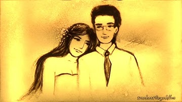 * Tranh cát Đám cưới Dũng - Thủy * Tranh cát Quỳnh Hoa