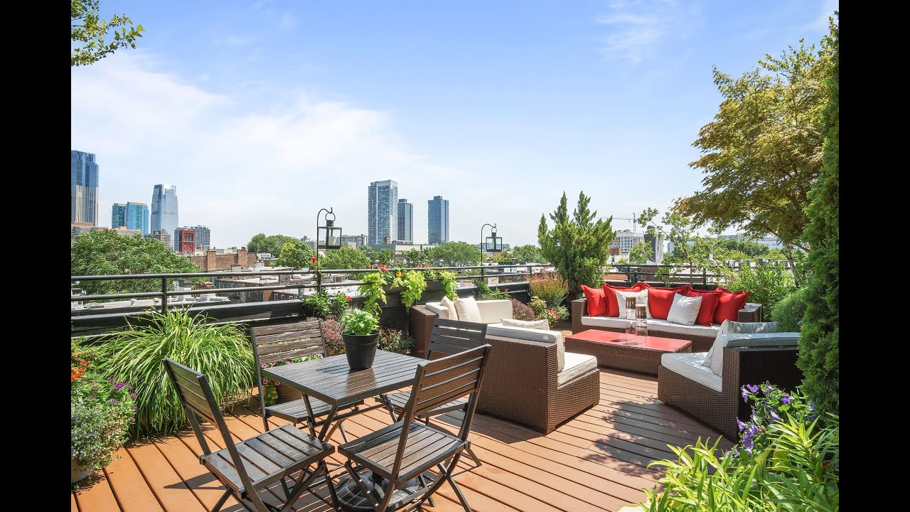 Stunning Views Of Jersey City From This Private Terrace Apartment ...