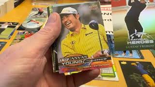 2026 Upper Deck Golf box opening.  I like this product!!