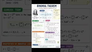 Binomial Theorem #mathematics #binomial_theorem #maths #problemsolving #maths #algebra