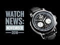 Wristwatch News: November 2018 | Armand The Watch Guy