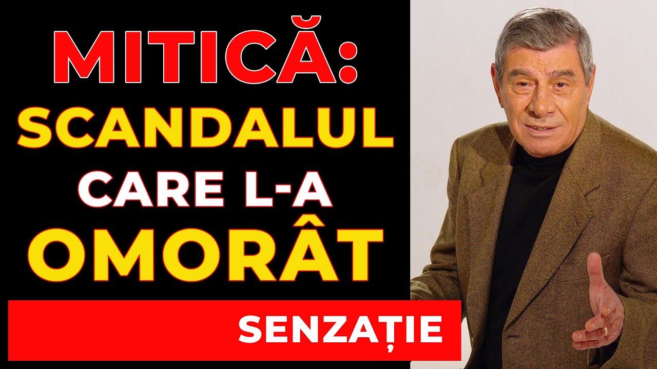 Cu cine s-a CERTAT Mitică Popescu? Scandalul care l-a DISTRUS