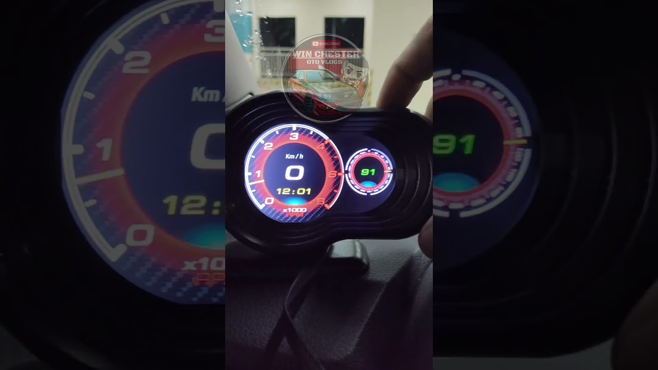 Digital Speedometer Gauge 