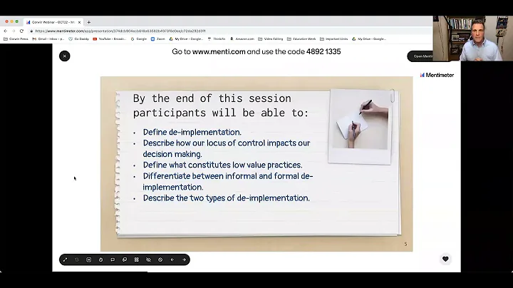 De-implementatio...  - Making Space to Focus on Wh...