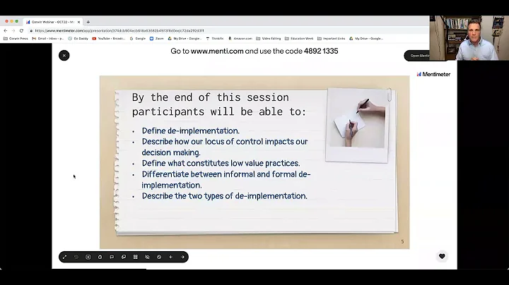 De-implementatio...  - Making Space to Focus on Wh...