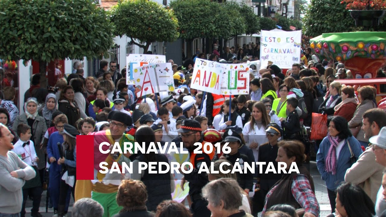 Desfile Carnaval Colegios 2016 San Pedro Alcántara