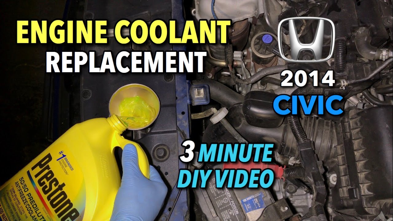 Honda Civic 2015 Coolant Tank - Honda Civic