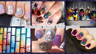 Stained Glass nail art collab | my mani box