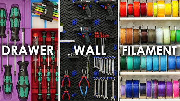 The Best 3D Printed Organizers for your Workshop
