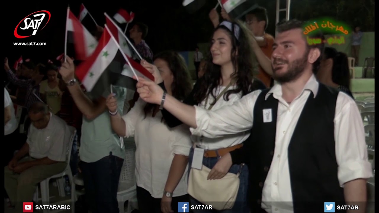 ترنيمة بارك بلادي المرنم زياد شحادة  مهرجان الملك سوريا ٢٠١٩