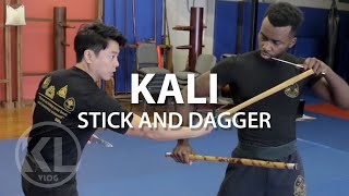 Kali Kambiada Entry With Stick And Dagger Filipino Martial Arts Inosanto Method