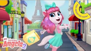 💮.My angela 2 .game 🤩"happy crafting 123"# like and subscribe please 🥺❤️ screenshot 4