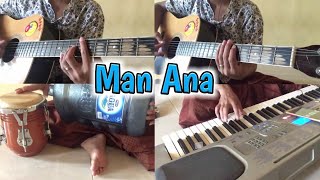 Dua tangan untuk semua alat musik, cover Man Ana.