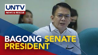 Sen. Escudero, bagong Senate President kapalit ng nagbitiw na si Sen. Zubiri