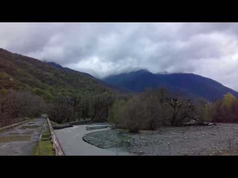 GEORGIA. ГРУЗИЯ. ЛАПАНКУРИ. 16 03 2018г.ლაფანყური. ლოპოტა. пришла ВЕСНА. ПОСЛЕДНИЙ СНЕГ В ГОРАХ.