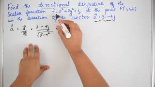 GATE Engineering Mathematics questions | Directional Derivative | Vector Calculus