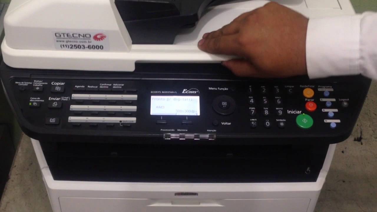 Kyocera 2035 печка