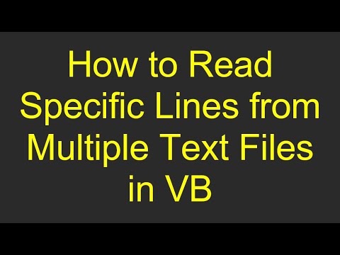 How to Read