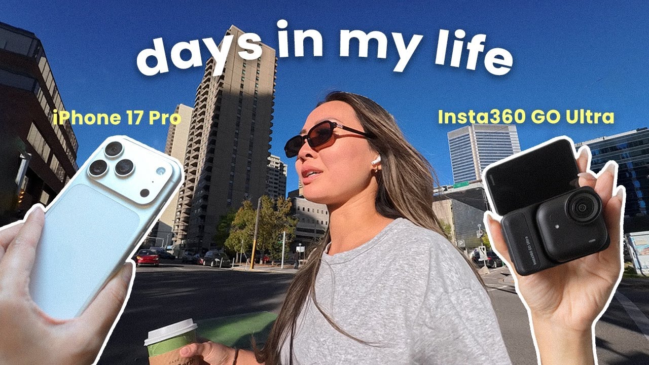 Самые удобные камеры для видеоблогов? | Insta360 GO Ultra против iPhone 17 Pro