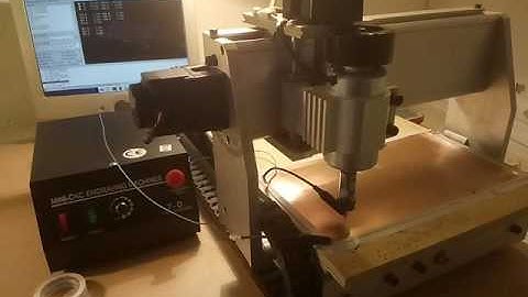 CNC3040 PCB engraving