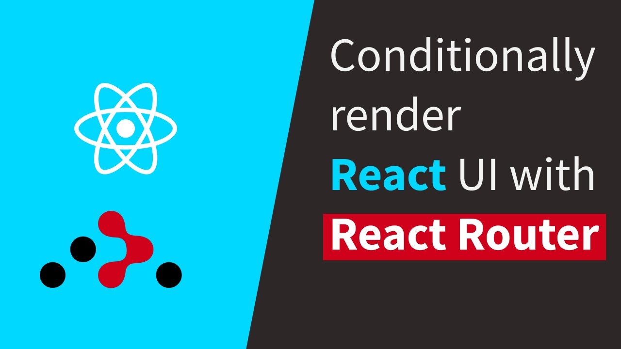 Render React UI Conditionally with React Router | Code With Madhu - YouTube