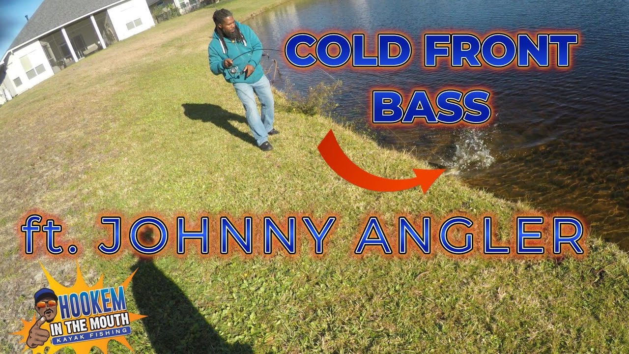 Cold 🥶 Front Bass Fishing ft.  JOHNNY ANGLER!