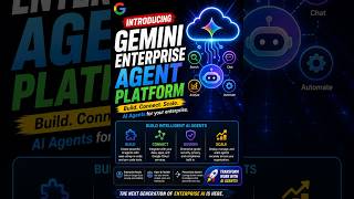 Gemini Enterprise Agent Platform for Enterprises to build, deploy, govern, & optimize AI Agents
