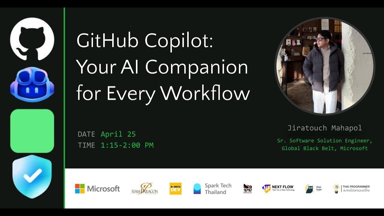 GitHub Copilot: Your AI Companion for Every Workflow - YouTube