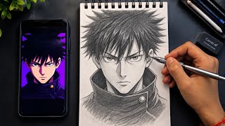 How to draw gojo 🔥 step by step tutorial 🔥