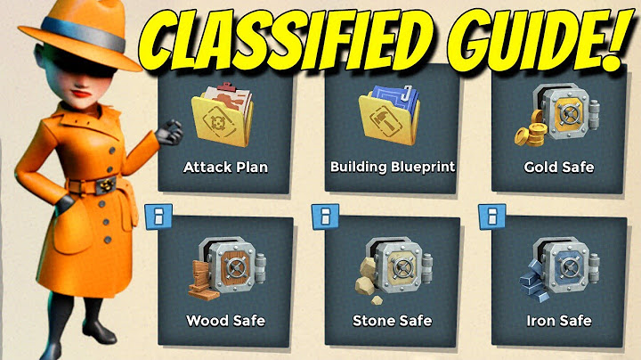 Boom Beach Classified Items - How To Find Them!