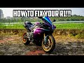 Yamaha R1 - Issues & How To Fix It | Malayalam Vlog