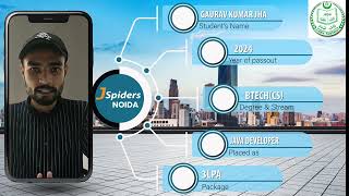 JAVA FULL STACK STUDENT || STUDENT PLACEMENT JOURNEY WITH JSPIDERS NOIDA ||